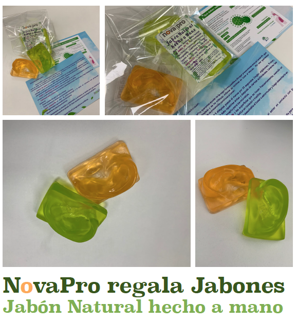 NovaPro regala Jabones Artesanos